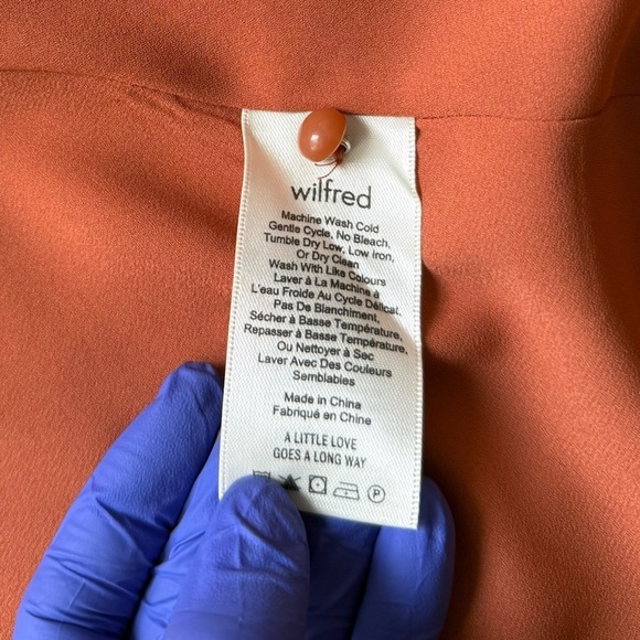 Wilfred Nazaire fit 'n flare mini dress size 2 - Picture 7 of 12